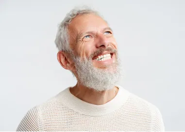smiling man